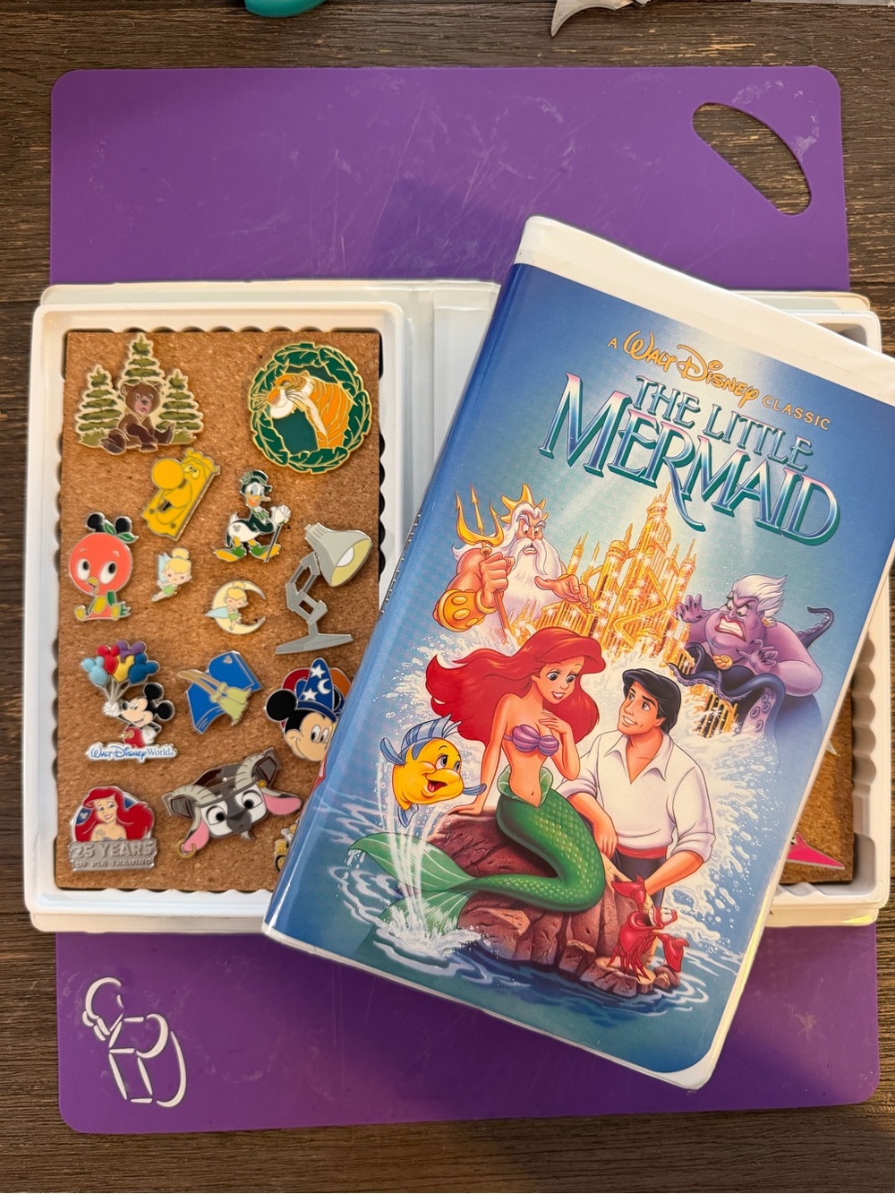 🧜♀️ Disney’s The Little Mermaid VHS Pin Board 🐚
